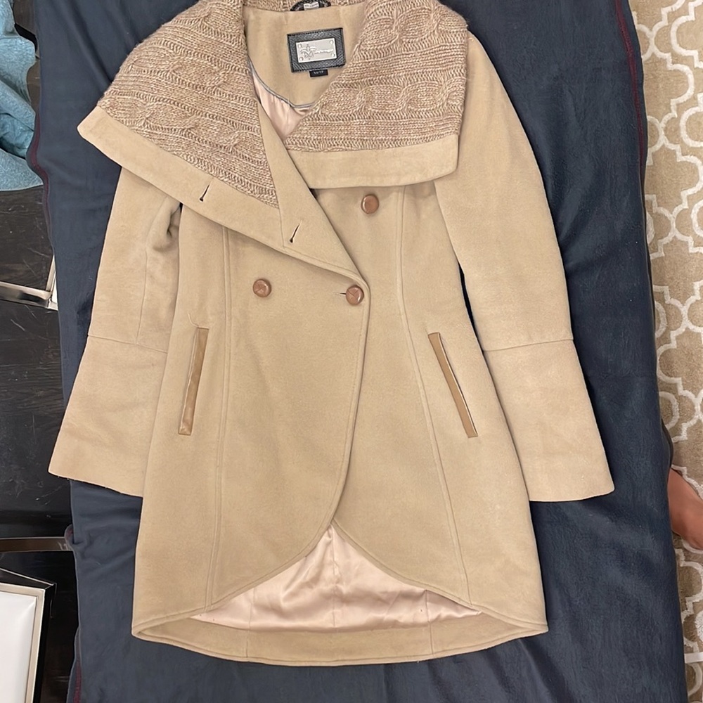 Mackage Camel Wool and Sweated Coat